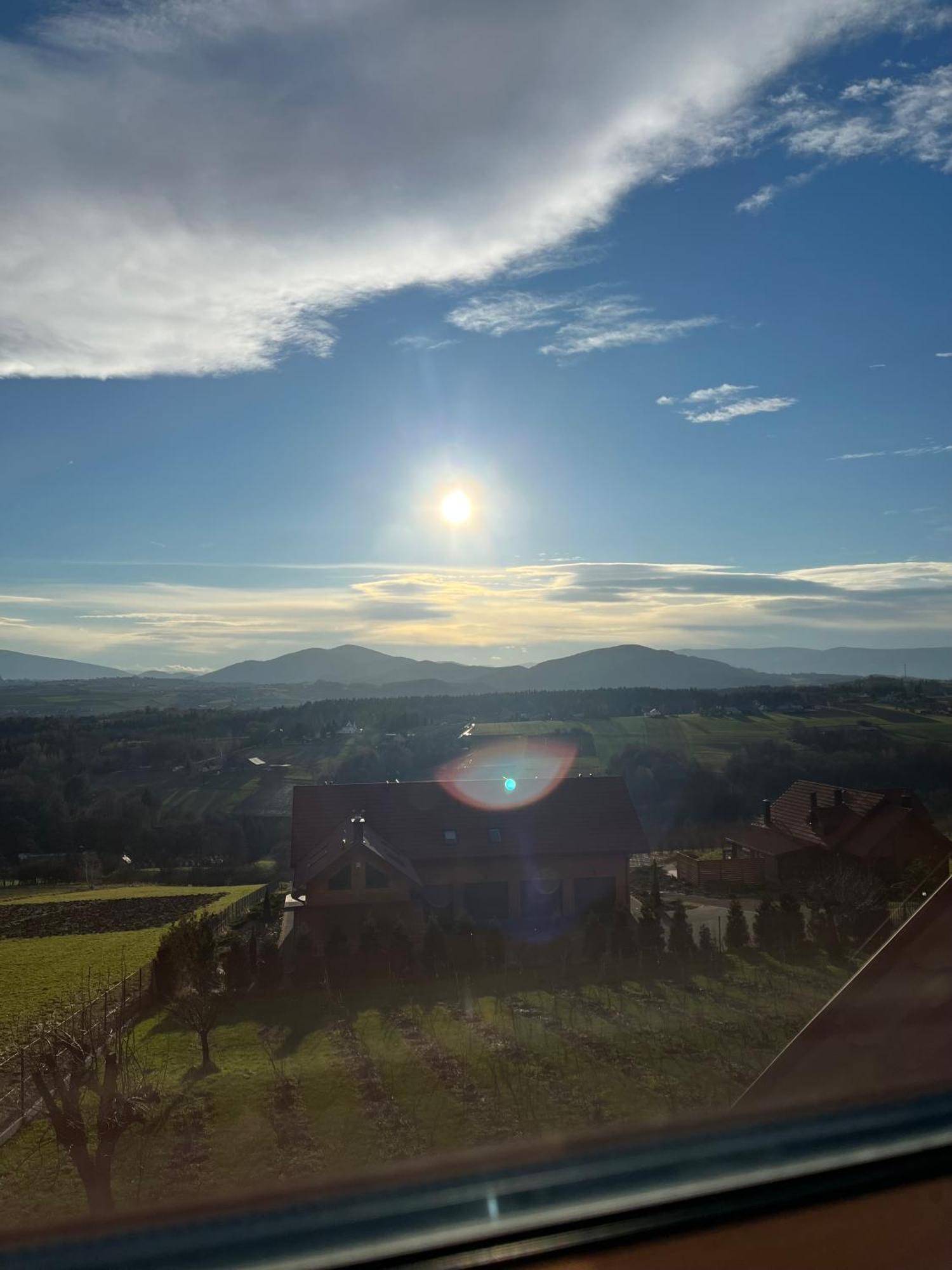 Fantastic View Vineyard Beskid Mountains Gruszow  Экстерьер фото